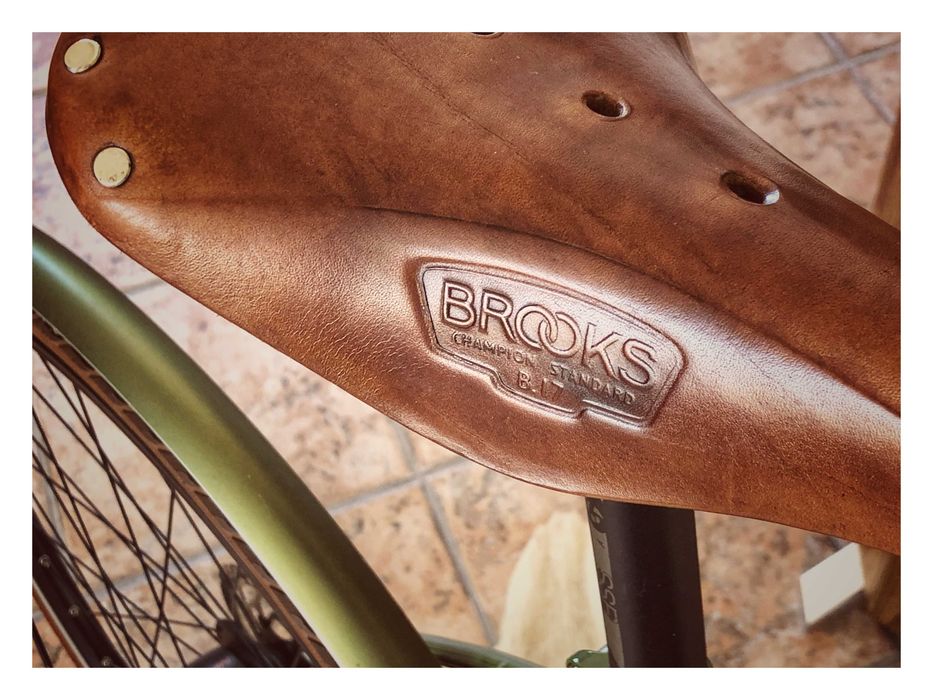 DIAMANT 131 NEO Retro Vintage rower na 131 lecie marki BROOKS