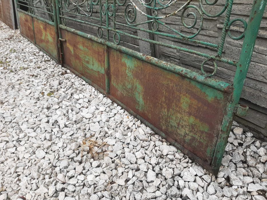 Brama Wjazdowa 350cm x 135cm plus furtka 88cm x 135cm