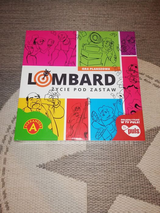 Gra planszowa Lombard życie pod zastaw