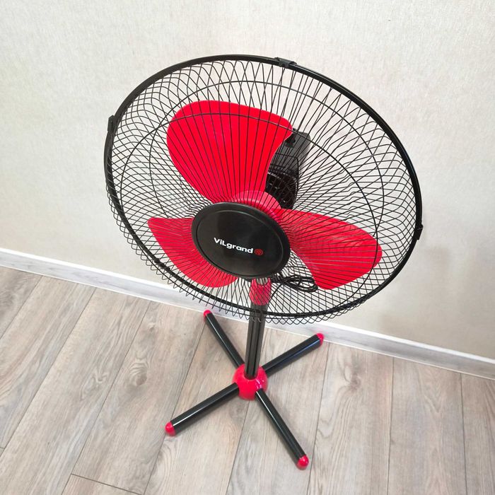 Новий підлоговий вентилятор потужний і тихий, для великої кімнатий