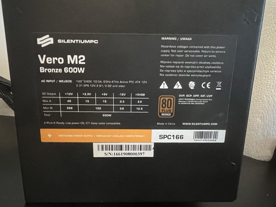 Sileniumpc VERO M2 600W