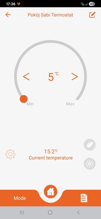 Glowica zawór termostatyczny Bluetooth Tuya  ESS-HK-TRV-6219 M30x1,5