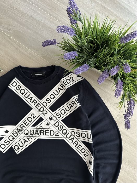 ОРИГІНАЛ! Світшот Dsquared2 y2k drill sk8