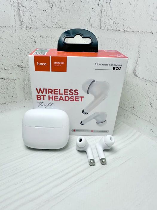 Наушники Hoco EQ2 Bluetooth 5.3 White беспроводные