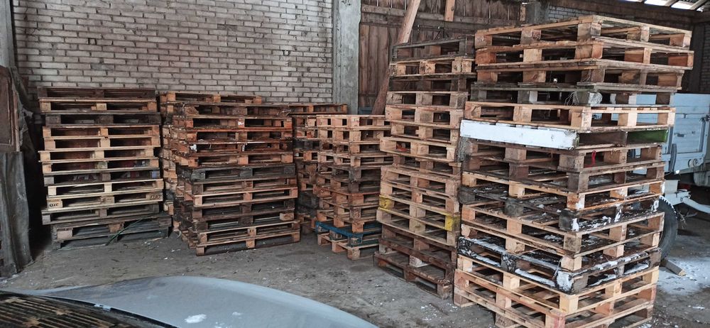Palety drewniane na drewno dalszy użytek