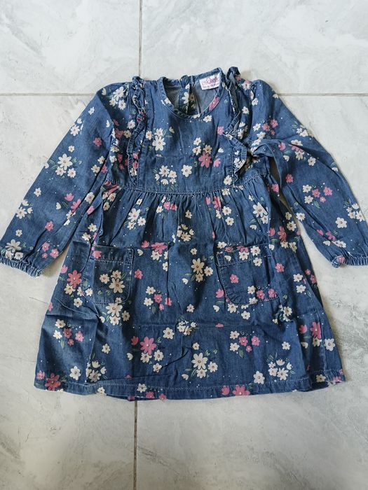 Sukienka jeansowa 92