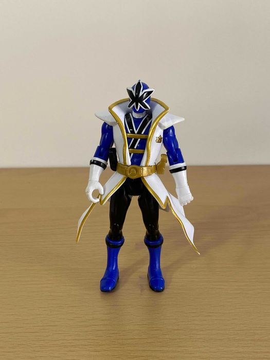 Power Rangers Samurai Super Samurai Blue Ranger w/motorbike