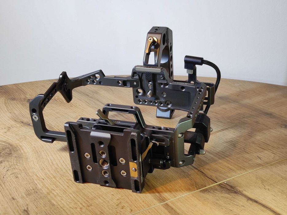 TILTA klatka BMPCC 4K/6K Basic Kit (TA-T01-B) + 15 mm baseplate TANIO!