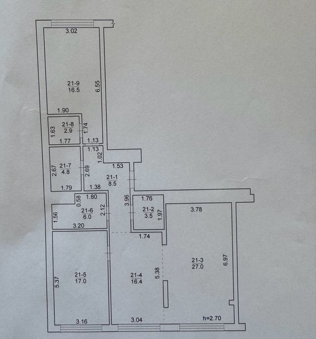 Продаж 3 кімнатної квартири в новобуді вул. Замарстинівська біля парку