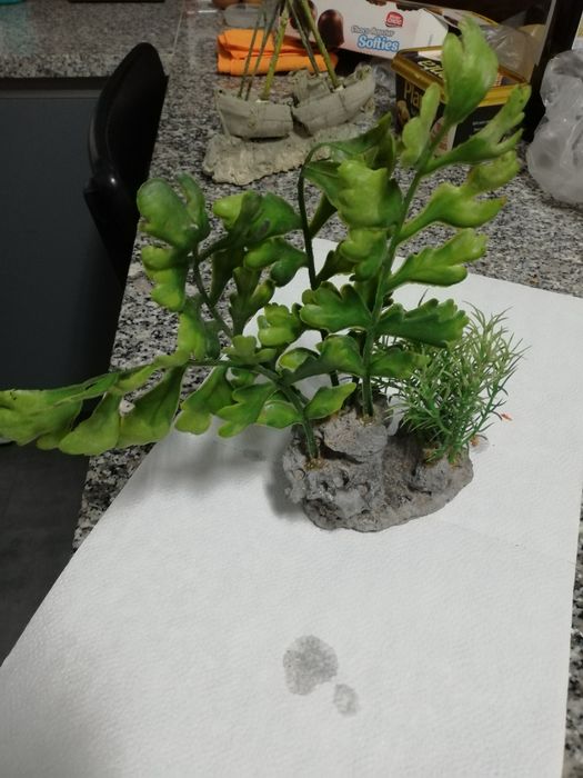 Decoração para aquário