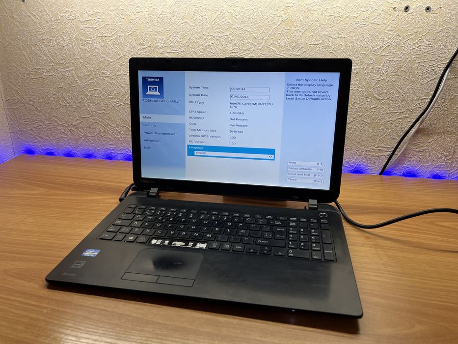 Продам ноутубк Toshiba