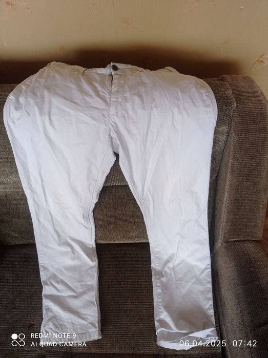 Голубые джинсы zara man 32 размер