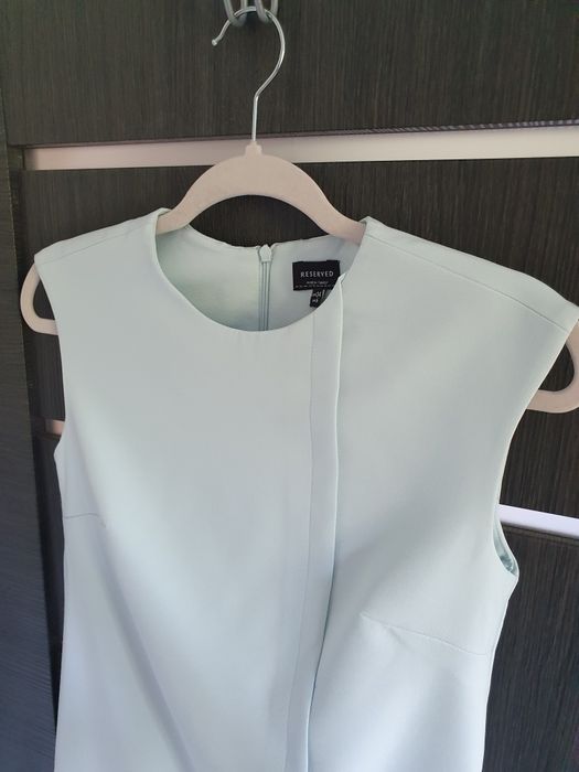 Sukienka Reserved  34/XS niebieska elegancka