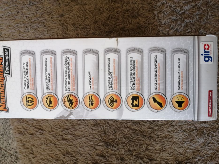 Air Raiders Robocopter telecomando ainda fechado caixa