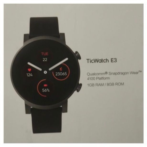 Pulseiras Smartwatch Ticwatch e3 em excelente estado