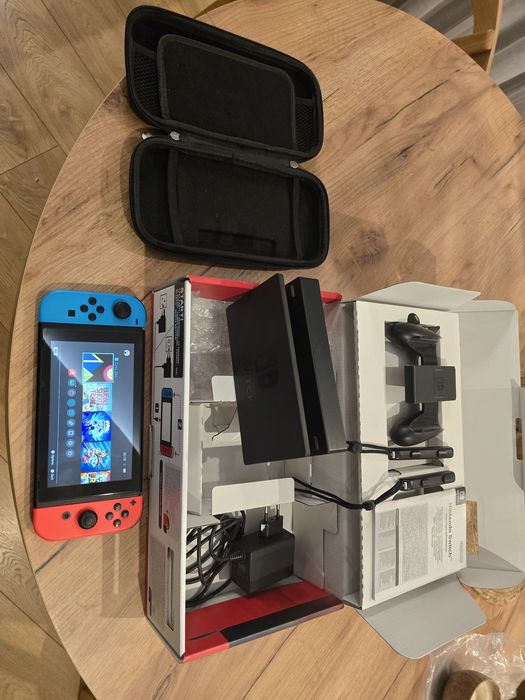 Nintendo Switch, zestaw, jak nowe