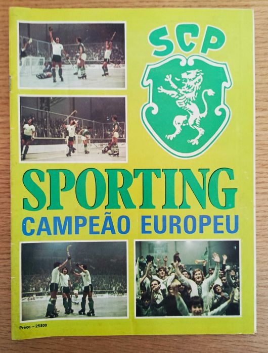 Sporting - Campeão Europeu Hóquei em patins 1976-77
