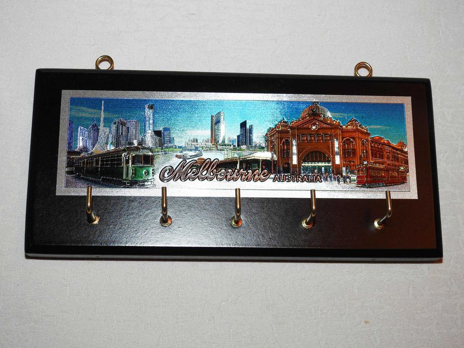 Dekoracyjny wieszak na klucze Melbourne - Australia