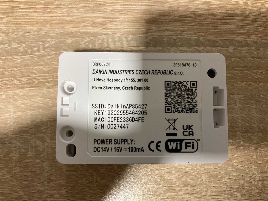 Moduł wifi DAIKIN - BRP069C41
