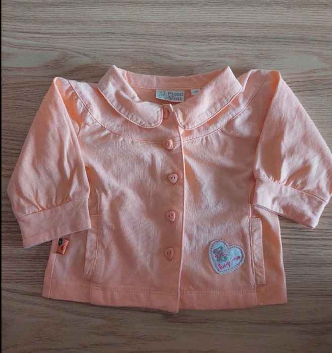 Casaco Primavera / Verão P/ Menina / Bebé - 3 / 6 Meses - 24 horas