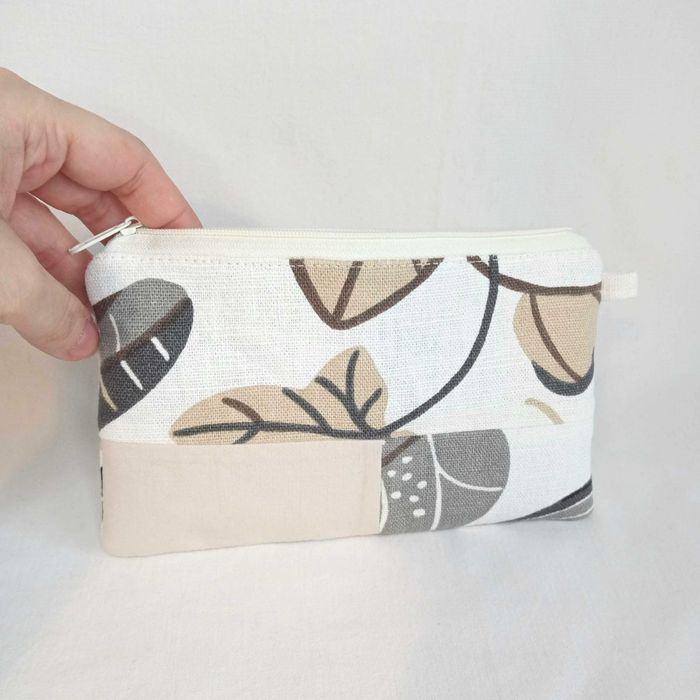 Mała kosmetyczka, etui rękodzieło handmade patchwork