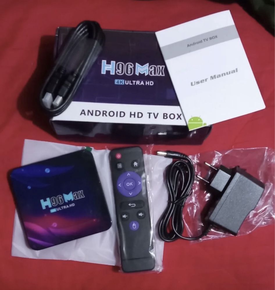 Смарт приставка H96 MAX 4K ultra HD Android 11 4/64 GB: 1 075 грн ...