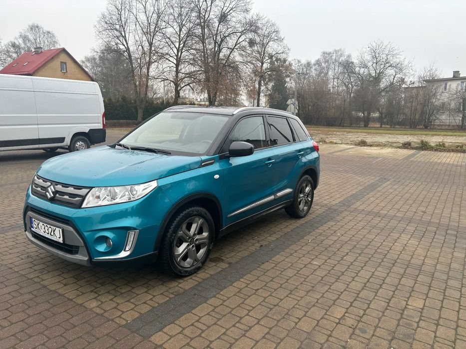 Suzuki Vitara 91 000 km – turkusowy z czarnym dachem