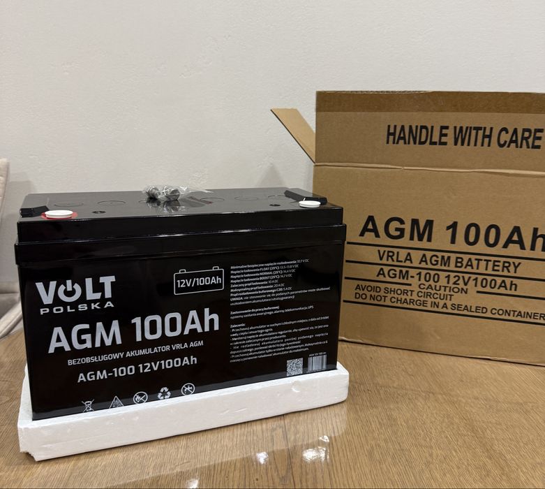 Акумулятор Volt Polska AGM 100 ah