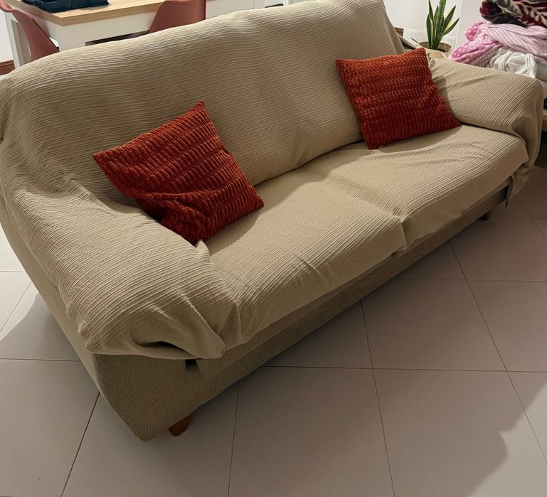 Sofá 2 lugares extensíveis