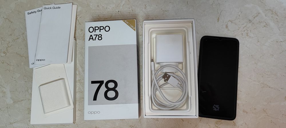 Smartfon Oppo A78 sprzedam praktycznie nie używany 67 W