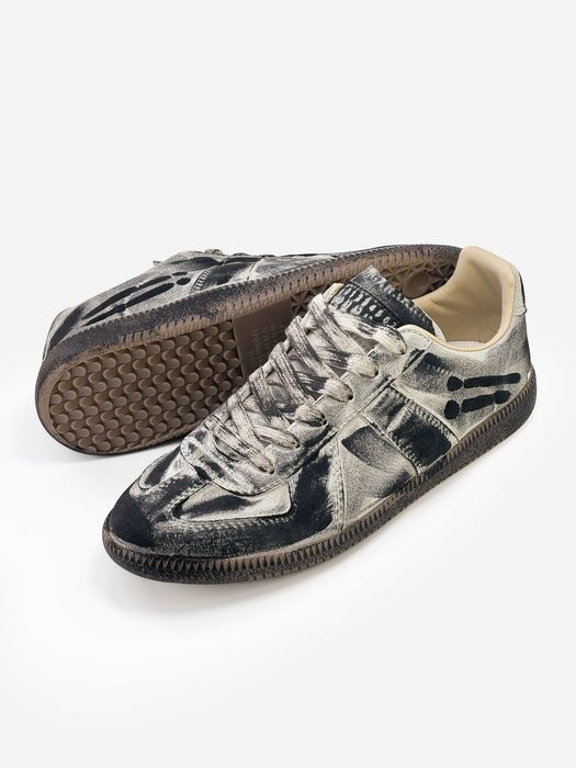 36-45 Maison Margiela Replica Grafit Paint/Damage