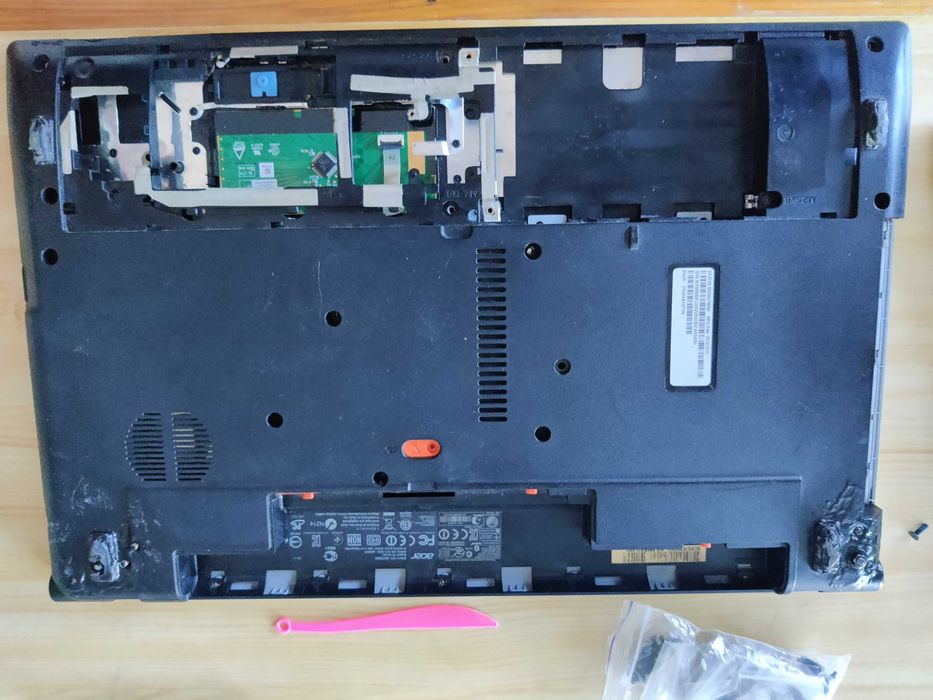 Тачпад (Acer V3 571G 551G 571 Q5WV1 Top Cover Bottom Case RU)