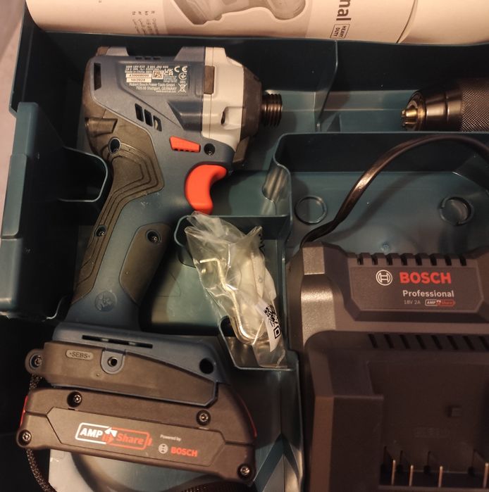 Zestaw wkrętarka i zakrętarka bosch