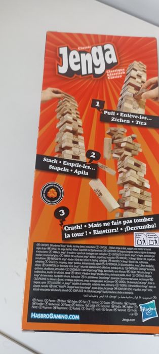 Jogo Jenga Novo caixa fechada