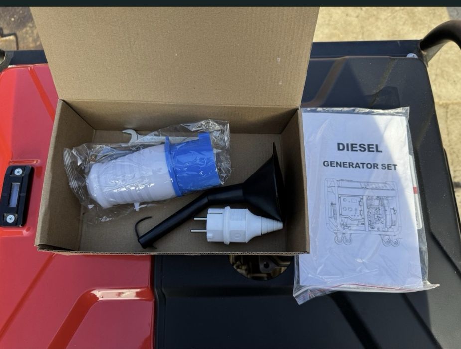 Дизельный генератор Mast Group YH7000AE (4.5/5 кВт, 1ф)
