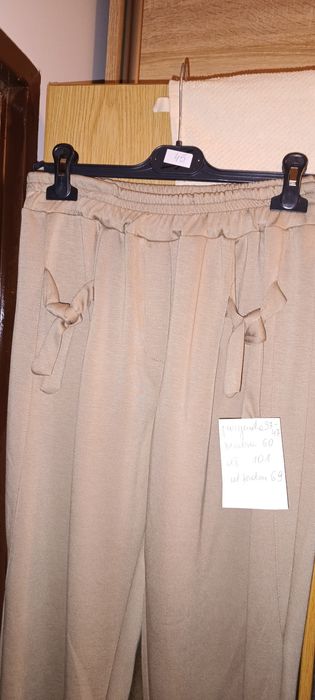 Dres damski XL beż brąz