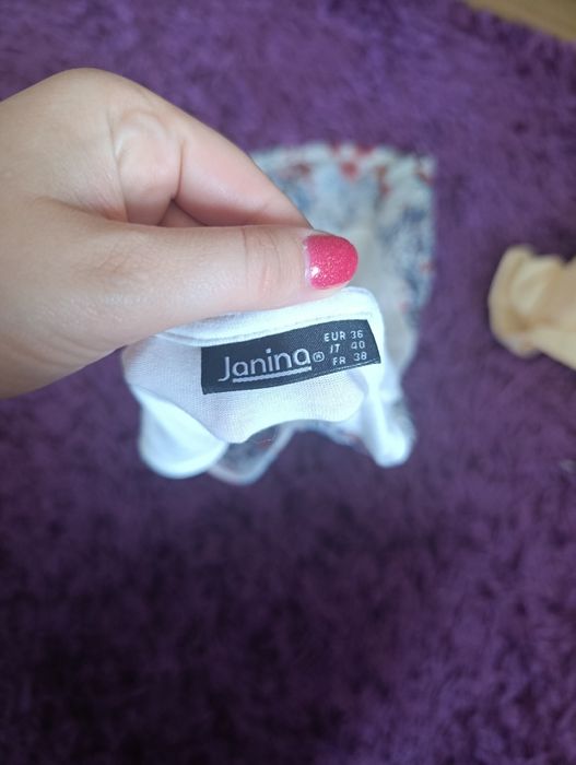 Bluzka s Janina w kwiaty