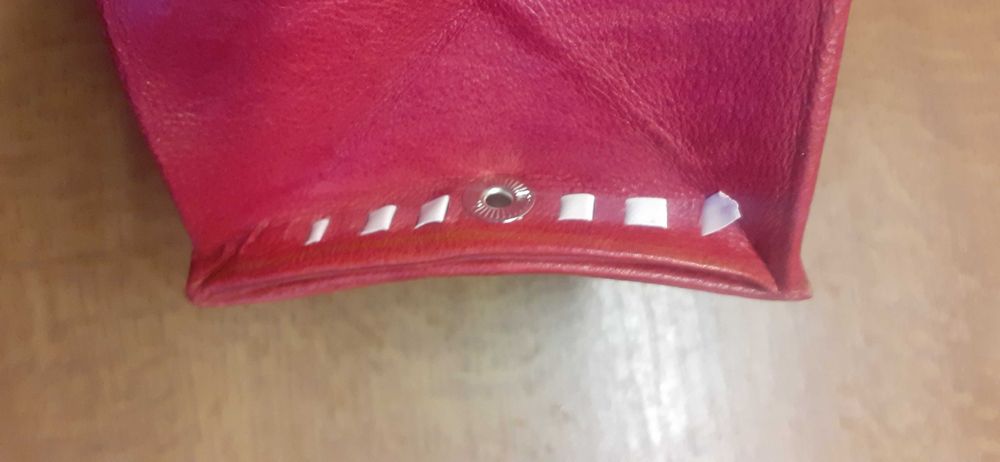 Portmonetka,Piterek,  orientzalny, skóra