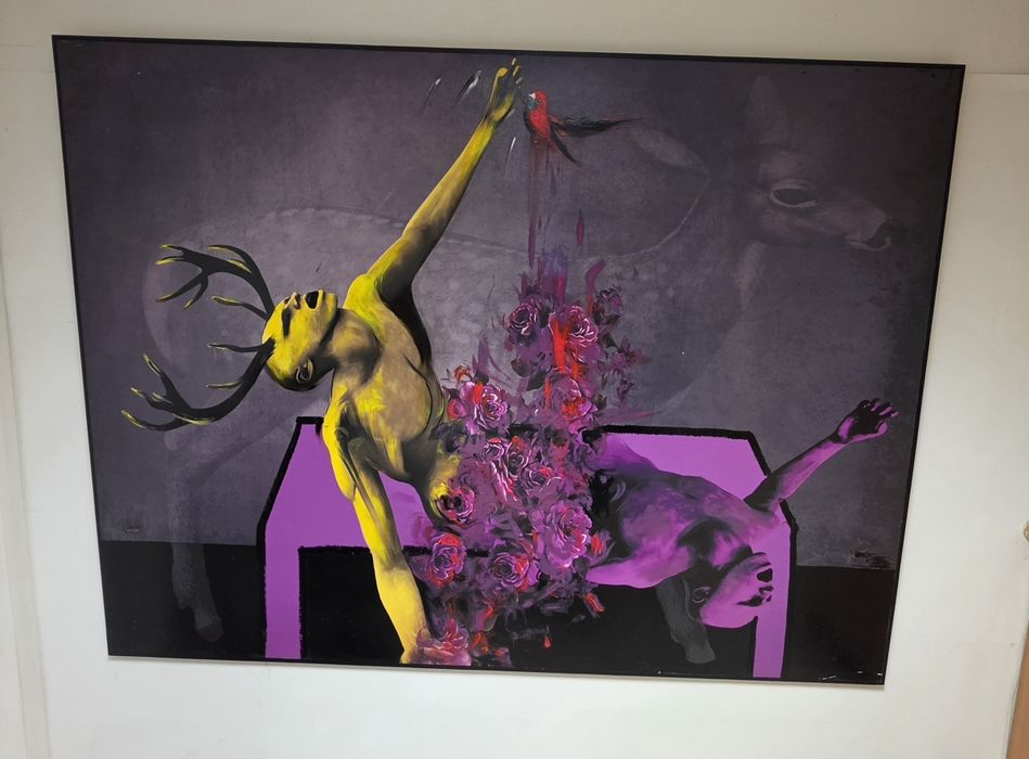 Quadro magnifico de 1.50m×2m do artista Marc Felten