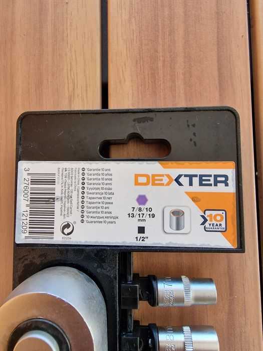 Dexter Zestaw Kluczy Nasadowych 6Szt.