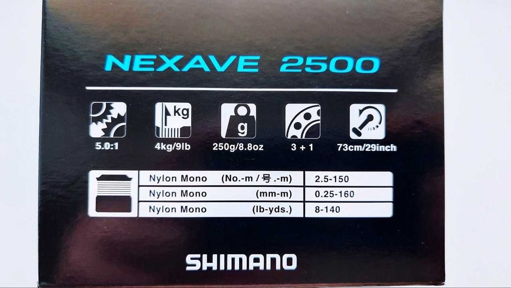 Котушка,  Shimano 21 Nexave 2500