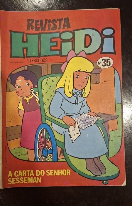 16 Revistas Heidi 1976