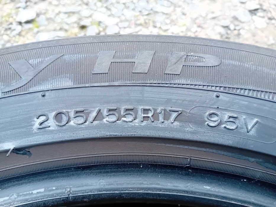 Opony 205/55/17 Michelin bieżnik 5mm F-VAT