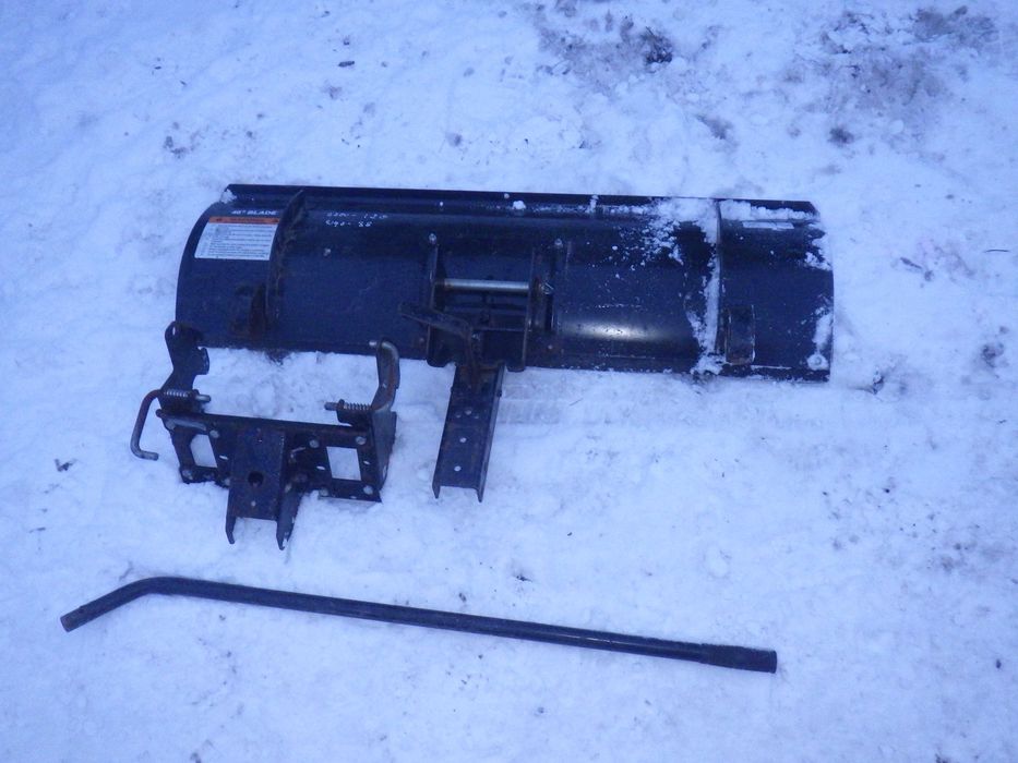 Plug do odsniezania Qad Traktor Blade Kpl Wzmacniany z Dani