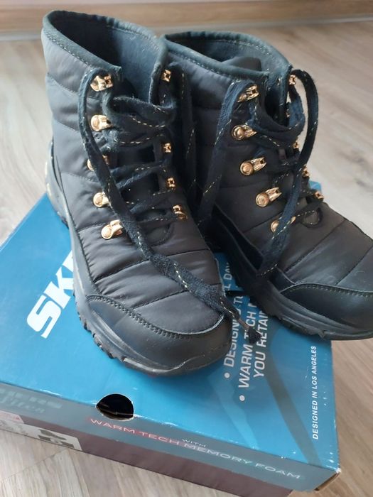 Sketchers D'lites damskie zimowe sneakersy r.37