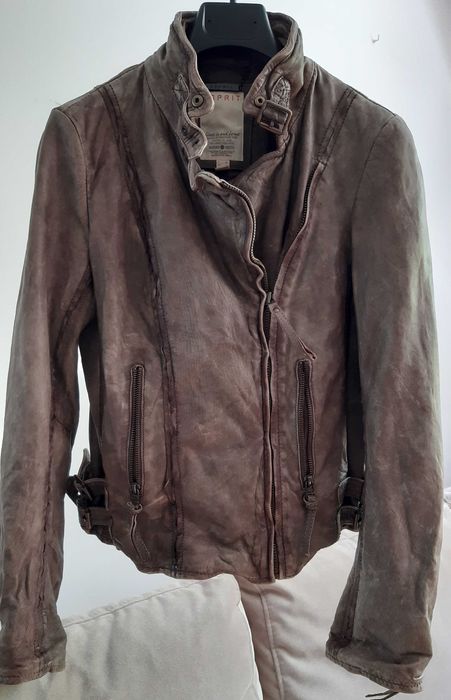 ESPRIT kurtka typu BIKER - skóra