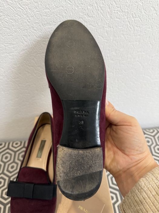 Туфлі лофери Прада Prada 38 р.