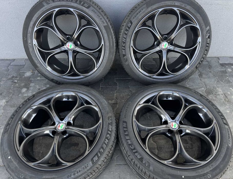ALFA ROMEO STELVIO koła letnie 255/45r20 TRACMAX szare NOWE