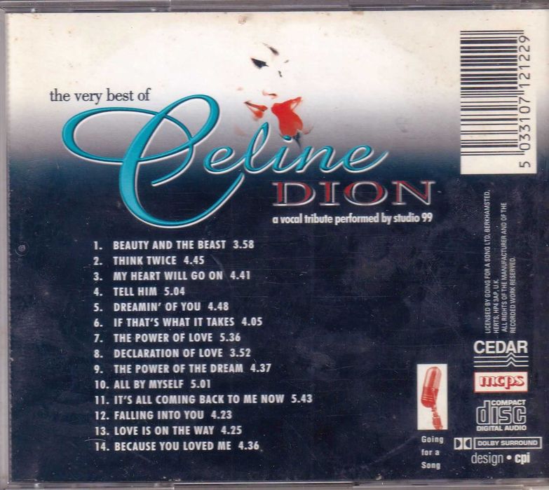CD - Celine Dion423210576511641601