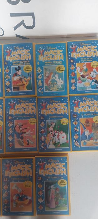 Magic English 16 kaset VHS